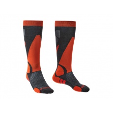 Bridgedale Ski Lightweight graphite/orange/135