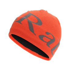 Rab Logo Beanie firecracker/graphene/FCG čepice