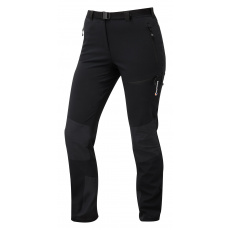 Montane FEM TERRA MISSION PANTS-SHORT LEG-BLACK-UK16/XL dámské kalhoty černé