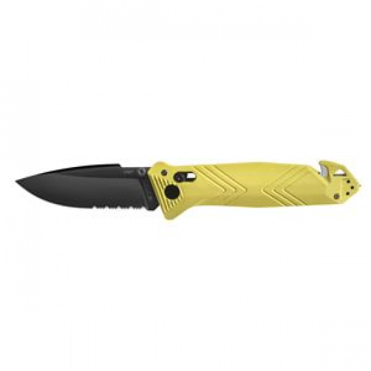 CAC ARMY KNIFE PA6 FV FLUORESCENT YELLOW HANDLE