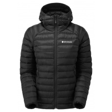 Montane FEM ANTI-FREEZE HOODIE-BLACK-UK14/L dámská bunda černá