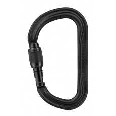 Petzl VULCAN SCREW LOCK ocelová karabina šroub.zámek ČERNÁ