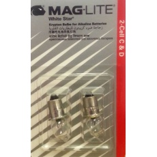 Maglite žárovka White Star 2-Cell C & D