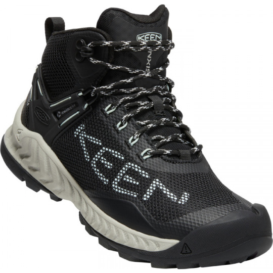 Boty Keen NXIS EVO MID WP WOMEN black/blue glass