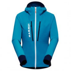 Bunda Mammut Aenergy SO Hybrid Hooded Jacket Women gentian-marine 50388