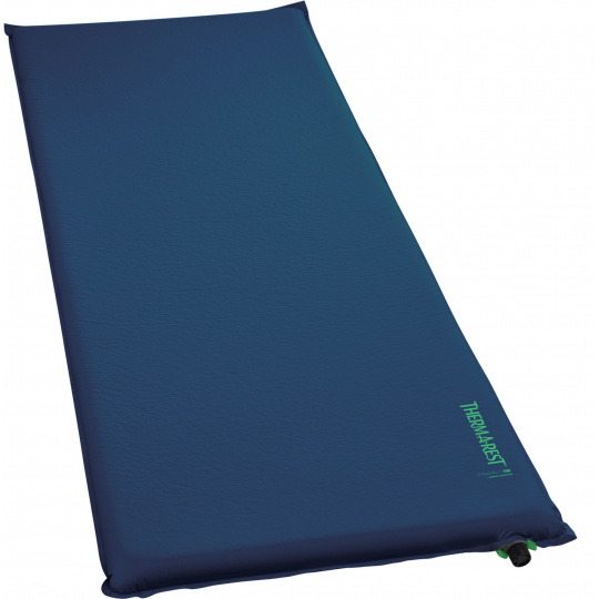 Thermarest BASECAMP XLarge Poseidon Blue samonafukovací karimatka tm. modrá 196x76x5 