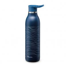 ALADDIN CityLoop Thermavac eCycle vakuová láhev 600 ml Deep Navy modrá tmavá potisk