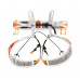 Petzl FLY M skialpinistický úvazek oranžový