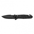 CAC S200 FRENCH ARMY KNIFE TEXTURED G10 BLACK HANDLE