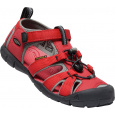 Sandály Keen SEACAMP II CNX YOUTH racing red/gargoyle