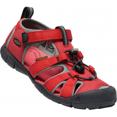 Sandály Keen SEACAMP II CNX YOUTH racing red/gargoyle