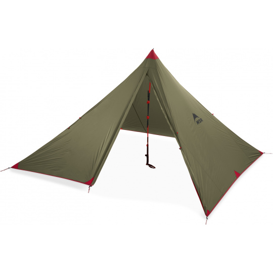 Přístřešek MSR FRONT RANGE ULTRALIGHT TARP SHELTER 4 zelený