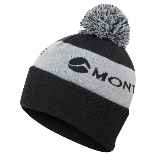 Montane LOGO CUFFED BEANIE-BLACK-ONE SIZE unisex čepice černá