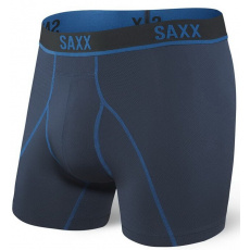 Boxerky Saxx KINETIC L-C MESH BB navy/city blue