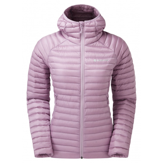 Montane FEM ANTI-FREEZE LITE HOODIE-ALLIUM-UK10/S dámská bunda lila