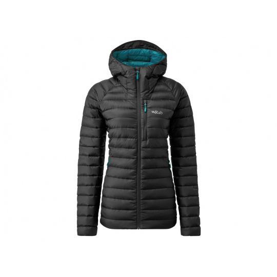 Rab Microlight Alpine Long Jacket Women's black/BL