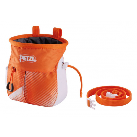 Petzl SAKAPOCHE ORANGE WHITE pytlík na magnézium oranžový