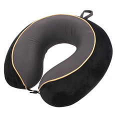 TravelSafe podhlavník Travel Pillow Memory Foam black/grey