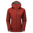 Montane FEM SPIRIT JACKET-SAFFRON RED-UK8/XS dámská bunda červená