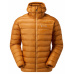 Montane ALPINE 850 LITE HOODIE-FLAME ORANGE-L pánská bunda žlutooranžová