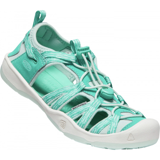 Sandály Keen MOXIE SANDAL YOUTH waterfall/blue glass