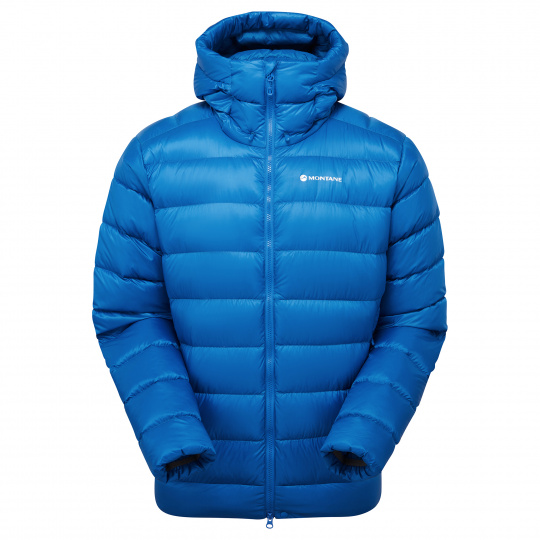 Montane ANTI-FREEZE XT HOODIE-NEPTUNE BLUE-M pánská bunda modrá