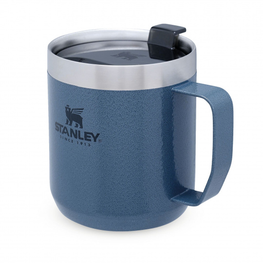 STANLEY Camp mug 350ml Hammertone Lake modrá