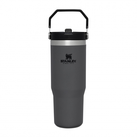 STANLEY Tumbler se slámkou/brčkem 890ml CHARCOAL