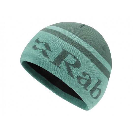 Rab Logo Band Beanie green slate/glacier blue/GGB čepice