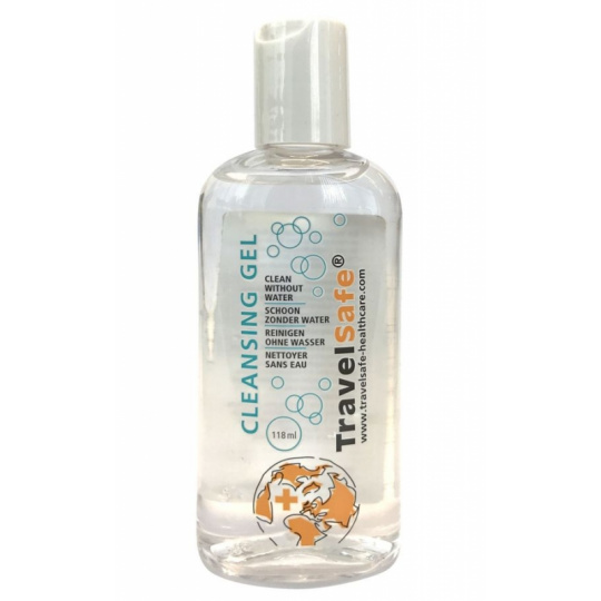 TravelSafe antibakteriální gel Cleansing gel 118ml