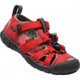 Sandály Keen SEACAMP II CNX CHILDREN racing red/gargoyle