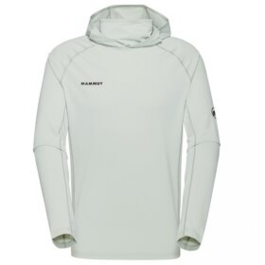 Mikina Mammut Selun FL Sun Hoody Men 1288 silver sage