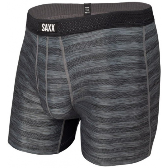 Boxerky Saxx DROPTEMP COOL MESH BB FLY black heather