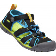 Sandály Keen SEACAMP II CNX YOUTH black/brilliant blue