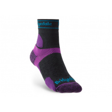 Bridgedale Trail Run UL T2 MS 3/4 Crew Women's charcoal/purple/260