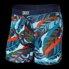 Boxerky Saxx VIBE SUPER SOFT BB blue pop jungle