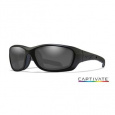 WILEY X GRAVITY Captivate Polarized - Smoke Grey/Black Ops - Matte Black