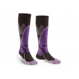 Bridgedale Ski Midweight Women's black/purple/016