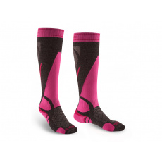 Bridgedale Ski Lightweight Women's graphite/pink/388