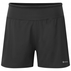 Montane FEM SLIPSTREAM 4" SHORTS-BLACK-UK10/S dámské kraťasy černé