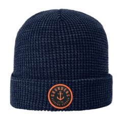 Anchor Waffle Beanie - Navy vel. O/S