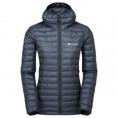 Montane FEM ICARUS LITE HOODIE-ECLIPSE BLUE-UK12/M dámská bunda modrá