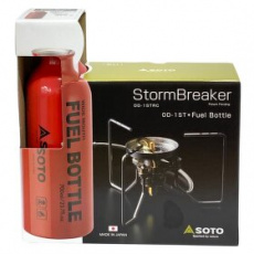 Vařič Soto StormBreaker+700ml Red Fuel Bottle