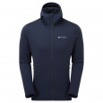 Montane FURY HOODIE-ECLIPSE BLUE-M pánská mikina modrá