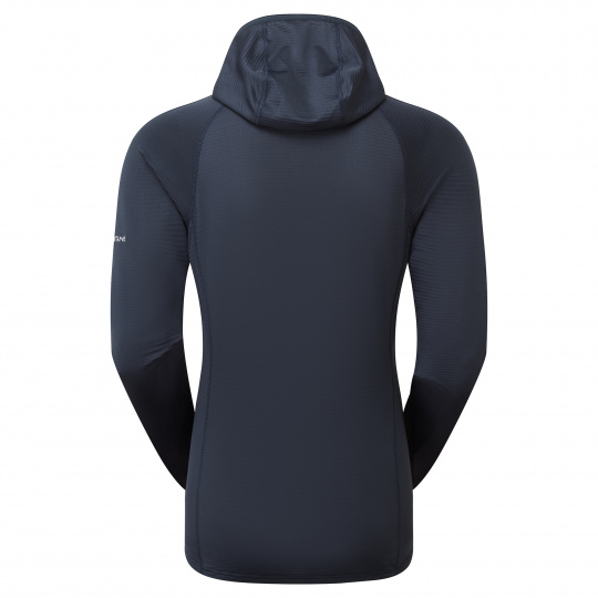 Montane FEM PROTIUM LITE HOODIE-ECLIPSE BLUE-UK12/M dámská mikina modrá