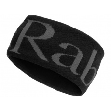 Rab Rab Knitted Logo Headband anthracite/ANT ONE čelenka