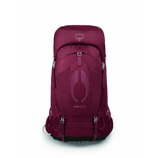 Batoh Osprey AURA AG 50 berry sorbet red