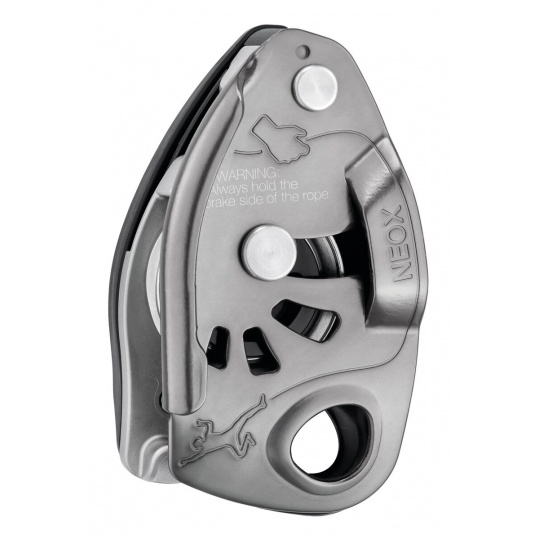 Petzl NEOX LIGHT GRAY jistící brzda šedá