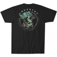 Mermaid SS T-Shirt - Black vel. XL