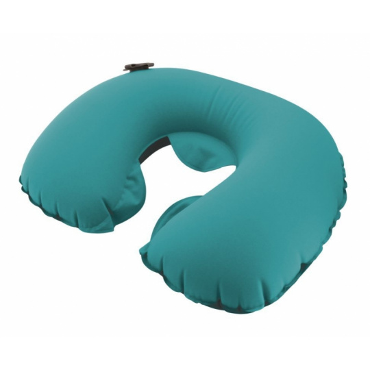 TravelSafe nafukovací podhlavník Inflatable Pillow turquoise